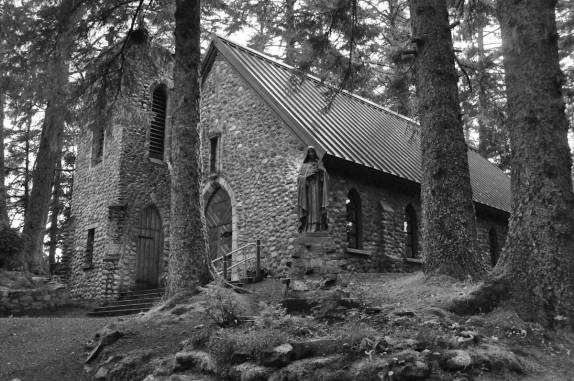 Uma das capelas do St Tereze Sanctuary, em Juneau, a capital do Alaska